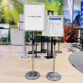 metallen Poster Display Stännfrahlungsverbrauchsleit